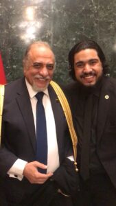 المنشد علي الكردمي مع فضيلة الدكتور عبدالهادي القصبي